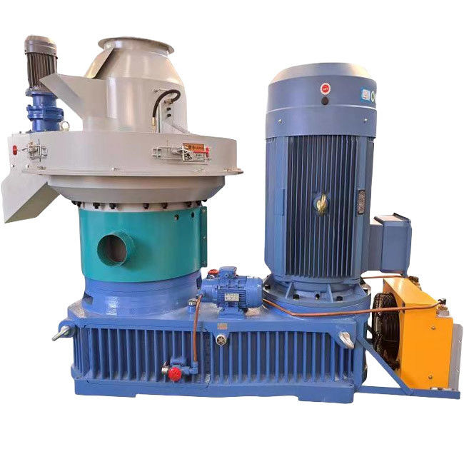 1 เครื่องพัดพลาตไม้จากชีววัตถุดิบ 2.2KW 2 รอลเลอร์ 100-150 KG / H